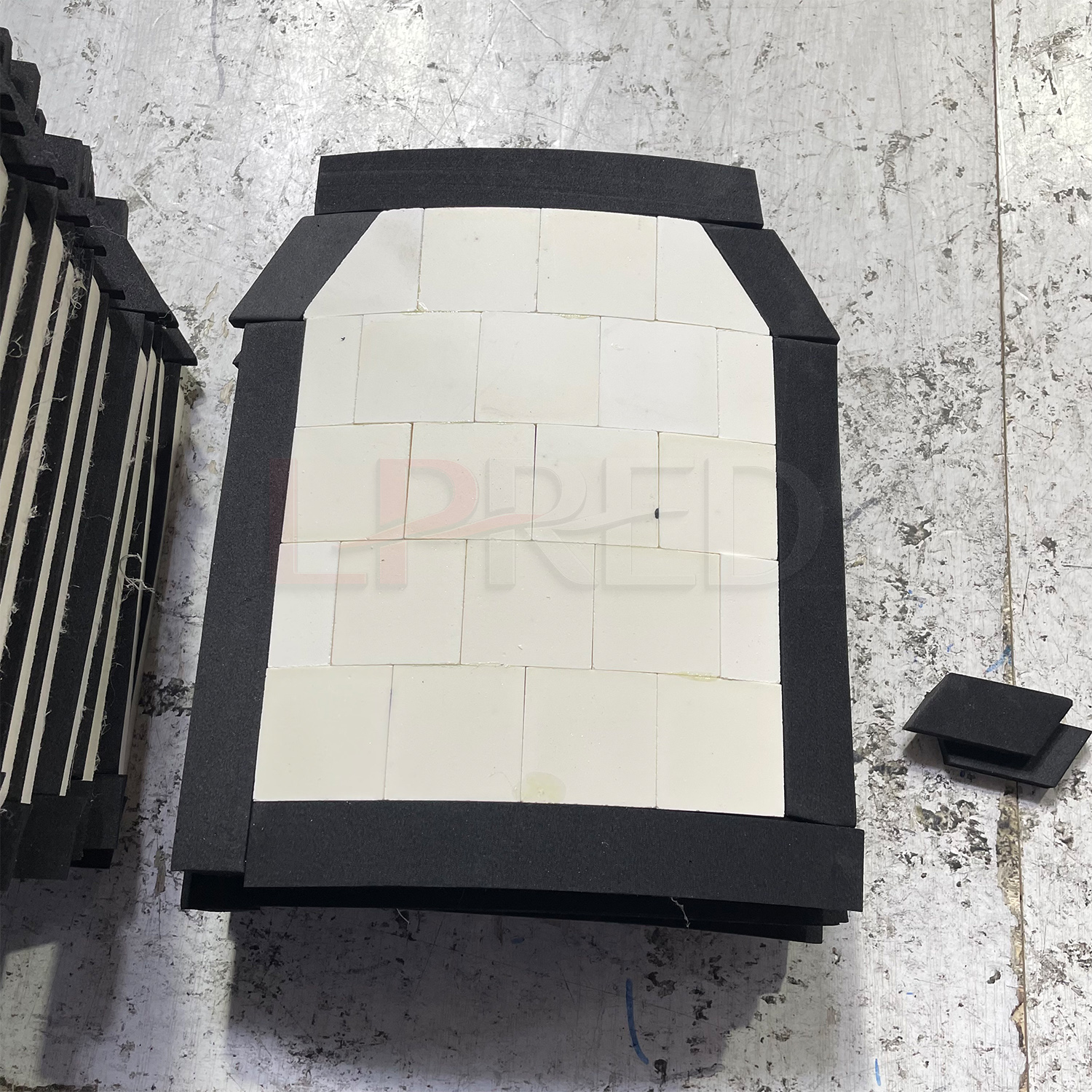 Level IV Ballistic Hard Armor Plate (10×12") – Alumina + UHMW-PE - 图片 2